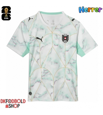 Østrig Udebanetrøje VM 2026 Kort ærmer